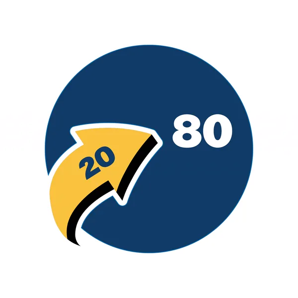 Logotipo Estratégia 80/20